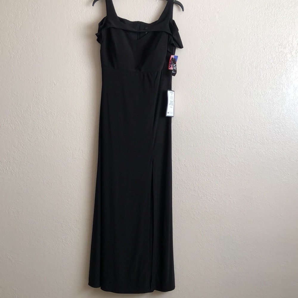 Maxi black dress